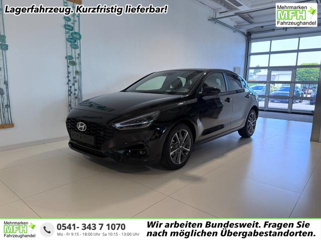 Hyundai i30 - GO+ 1.5 T-GDI 48V 103 kW (140 PS) Toter-Winkel-Assistent, Lenkradheizung, Sitzheizung, 2-Zonen-Klimaautomatik, Induktive Ladestation, DAB, Apple CarPlay, Android Auto, Navigationssystem, LED-Scheinwerfer, 17 Zoll Leichtmetallfelgen, uvm.