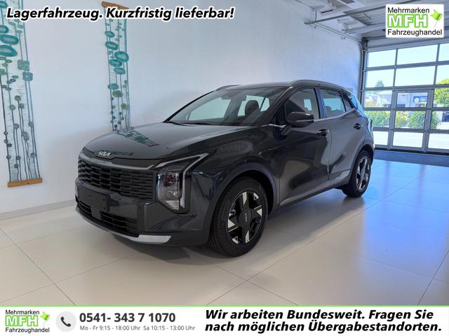 Kia Sportage - Style 1,6 T-GDI FWD M6 110kW (150 PS) MY27, Style-Paket, 2-Zonen-Klimaautomatik, Sitz-/Lenkradheizung, Regensensor, Navi, DAB, Apple CarPlay/Android Auto, R&uuml;ckfahrkamera, Parksensoren vorn/hinten, Full-LED, 17 Zoll LM, uvm.