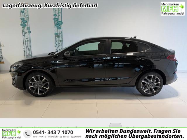 Hyundai i30 - GO+ 1.5 T-GDI 48V 103 kW (140 PS) Toter-Winkel-Assistent, Lenkradheizung, Sitzheizung, 2-Zonen-Klimaautomatik, Induktive Ladestation, DAB, Apple CarPlay, Android Auto, Navigationssystem, LED-Scheinwerfer, 17 Zoll Leichtmetallfelgen, uvm.