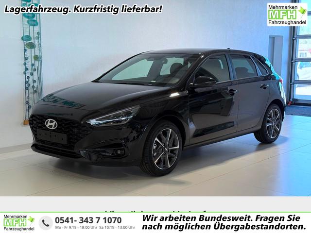 Hyundai i30 - GO+ 1.5 T-GDI 48V 103 kW (140 PS) Sitzheizung, Lenkradheizung, 2-Zonen-Klimaautomatik, Android Auto, Apple CarPlay, Navigationssystem, DAB, Indutkionsladen f&uuml;r Smartphones, 17 Zoll Leichtmetallfelgen, uvm.