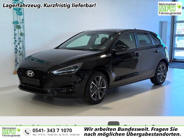 Hyundai i30 - GO+ 1.5 T-GDI 48V 103 kW (140 PS) Sitzheizung, Lenkradheizung, 2-Zonen-Klimaautomatik, Android Auto, Apple CarPlay, Navigationssystem, DAB, Indutkionsladen f&uuml;r Smartphones, 17 Zoll Leichtmetallfelgen, uvm.