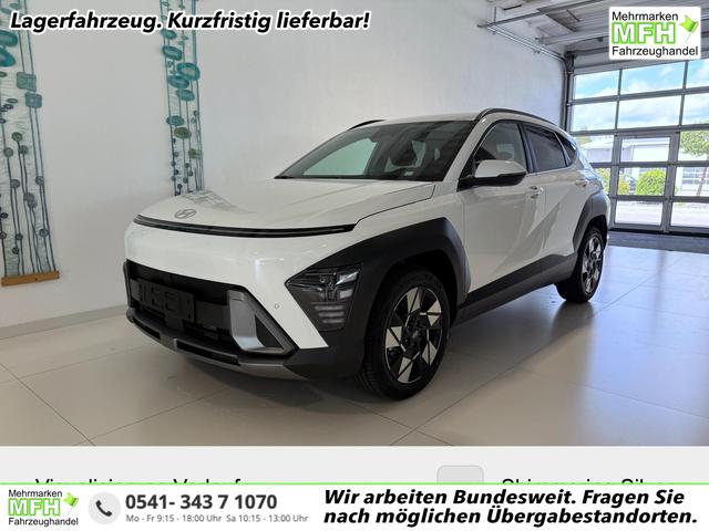 Hyundai KONA - GO+ 1.0 T-GDI 2WD 74 kW (101 PS) 2-Zonen-Klimaautomatik, Sitzheizung, Lenkradheizung, DAB, Android Auto, Apple CarPlay, Navigationssystem, Induktionsladestation, LED-Scheinwerfer, 18 Zoll Leichtmetallfelgen, uvm