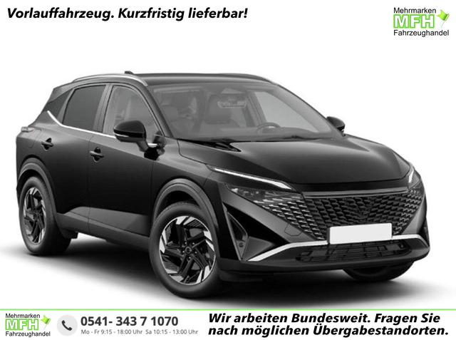 Nissan Qashqai - N-CONNECTA 1.3 DIG-T mHEV AT Navi*Android Auto*Teilleder*SHZ*18"*Keyless*360&deg;Kamera*ACC