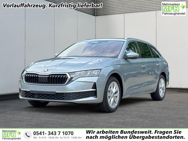 Skoda / Octavia Combi / Silber / / / ACC+AHK+eHK+KAM+PDC+LED+17 ALU+SHZ, Bei den verwendeten Bildern kann es sich um Beispielbilder handeln, ggf. teilweise mit Sonderausstattung.