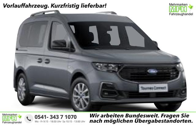 Ford Tourneo Connect - Titanium 2,0 TDCI Grand L2 7 Sitzer Klimaautomatik Anh&auml;ngerkupplung Sitzheizung Einparkhilfe Kamera 17 Zoll Leichtmetall ACC