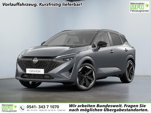 Nissan Qashqai - N-DESIGN 1,3 DIG AT 20 Zoll Panorama Head-up 360&deg; Alcantara Navi el Heckklappe