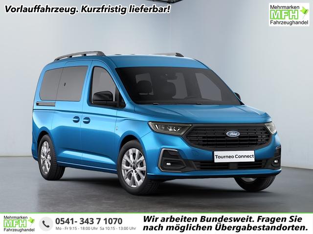 Ford Grand Tourneo - Titanium 2,0 TDCI L2 7 Sitzer 2ZKlima LED Scheinwerfer Anh&auml;ngerkupplung Sitzheizung Einparkhilfe Kamera 17 Zoll Leichtmetall ACC