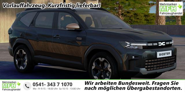 Dacia Bigster - Journey 1.2 TCe ECO-G140 (Benzin/LPG) Mild-Hybrid 6-Gang, Schwarz-Metallic + Cold-Pack 2 Parking-Paket, Klimaautomatik, Privacy-Glas, Navigation, 18" Alu, Keycard Handsfree, Elektrische Heckklappe, Rückfahrkamera, Tempomat