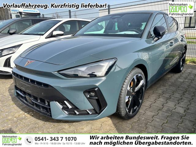 Cupra Leon Basis 1.5 TSI 150PS, 5J Garantie, Fjord-Blau, EDGE-PAKET (KEYLESS, ALARM, R&Uuml;CKFAHRKAMERA), SCHALENSITZE / FAHRERSITZ ELEKTRISCH, SITZHEIZUNG, 18" ALU, LED-Scheinwerfer, 3Z-Climatronic, ACC/Tempomat, Digitales Cockpit, Full Link, Parksensoren v/h, Privacy-Glas 