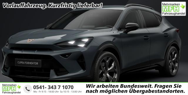 Cupra Formentor - Basis 1.5 eTSI 150PS DSG (AUTOMATIK), 18" Alu, Sitzheizung, M-Lederlenkrad beheizt, 3-Zonen-Climatronic, Parksensoren vorne/hinten, Adaptiver Tempomat, Digitales Cockpit 10", Radio 12,9" + Full-Link (Navi-Funktion &uuml;ber Smartphone), FULL-LED-Scheinwerfer