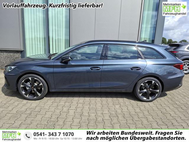 Cupra Leon Sportstourer - Basis 1.5 eTSI 150PS DSG (AUTOMATIK), Grau-MET, MATRIX-LED, NAVI, INTELLIGENT-DRIVE-PAKET, ANH&Auml;NGERKUPPLUNG, ELEKTR. HECKKLAPPE, KESSY, ALARM, R&Uuml;CKFAHRKAMERA, 18" Alu, Sitzheizung, M-Lederlenkrad beheizt, Parksensoren vorne und hinten, 3Z-Climatronic