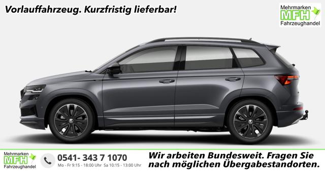 Skoda Karoq - Sportline DSG Sportl AHK Pano Matrix Nav 360° Canton