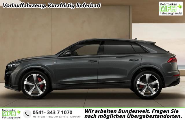Audi Q8 - S line TDI 286 2xS AssistenzP+ 22Z Laser B&O