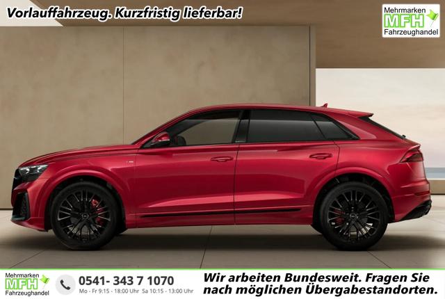 Audi Q8 - S line TDI 286 2xS AssistenzP+ 22Z Laser B&O