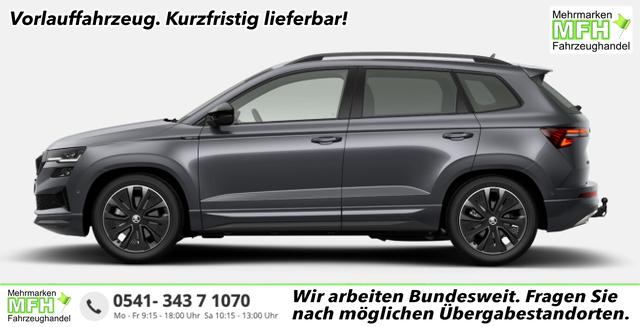 Skoda Karoq - Sportline DSG Sportl AHK Matrix Nav 360 Canton ACC
