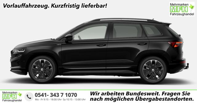 Skoda Karoq - Sportline DSG Sportl AHK Pano Matrix Nav 360° Canton