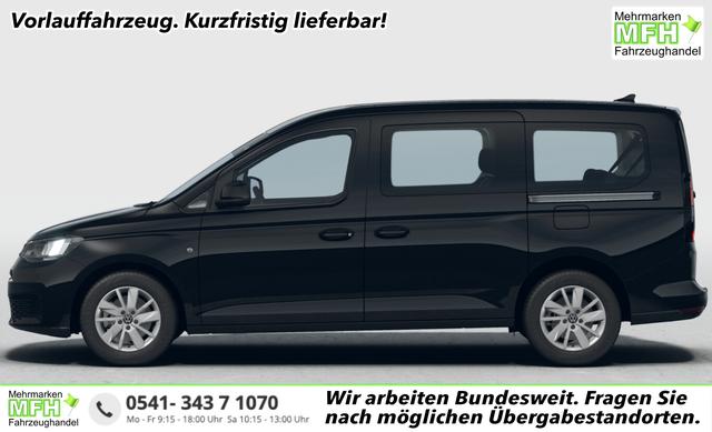 Volkswagen Caddy Maxi - TDI 102 SHZ 2ZClim Kam AppC PDC 16Z