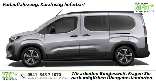Peugeot Rifter - GT AT L2 7-S Keyl Nav Kam 2xPDC ACC Totw
