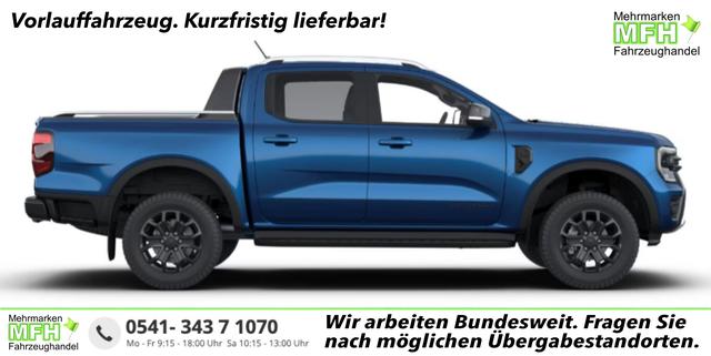 Ford Ranger Wildtrak DoKa el.Rollo AHK ACC LED SHZ 