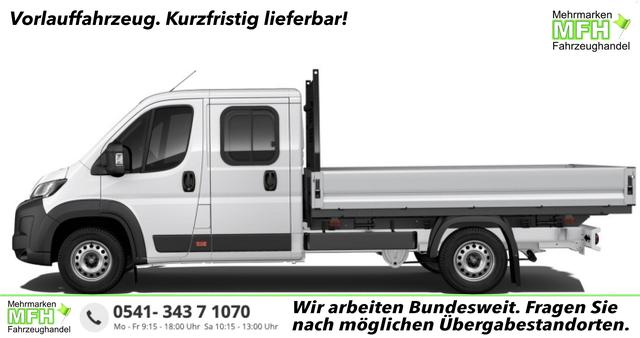 Peugeot Boxer Pritsche DoKa 435 AT L4 AHK CarP Kam Visib 