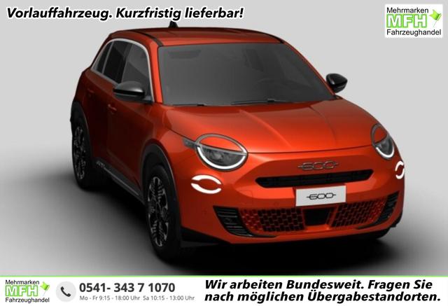 Fiat 600 La Prima Hybrid eHK ACC SHZ Keyl Massage BT 