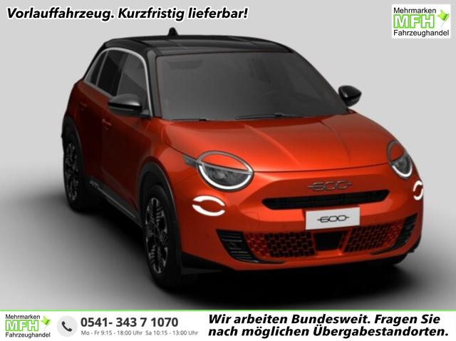 Fiat 600 La Prima Hybrid eHK ACC SHZ Keyl Massage BT 