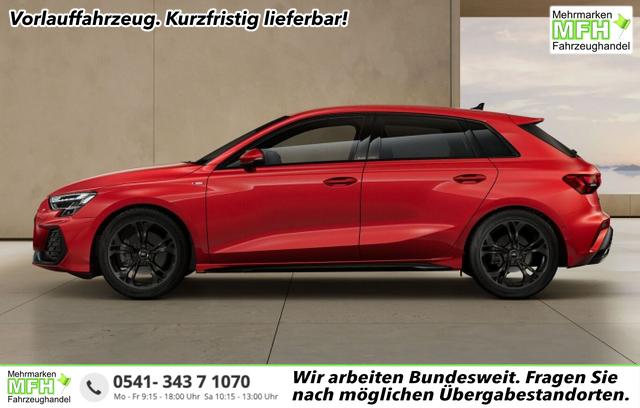 Audi A3 Sportback - S line Sportb quatt 2xS LED Nav Leder 18Z PrivG