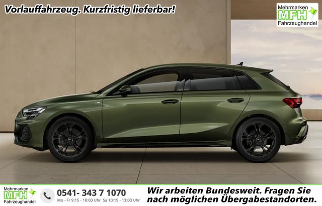 Audi A3 Sportback S line Sportb quatt 2xS LED Nav Leder 18Z PrivG 