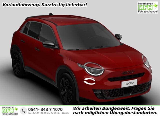 Fiat 600 Sport Hybrid Nav SHZ ACC Kam Keyl PDC PrivG 