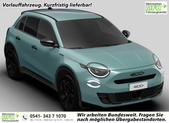 Fiat 600 Sport Hybrid Nav SHZ ACC Kam Keyl PDC PrivG 