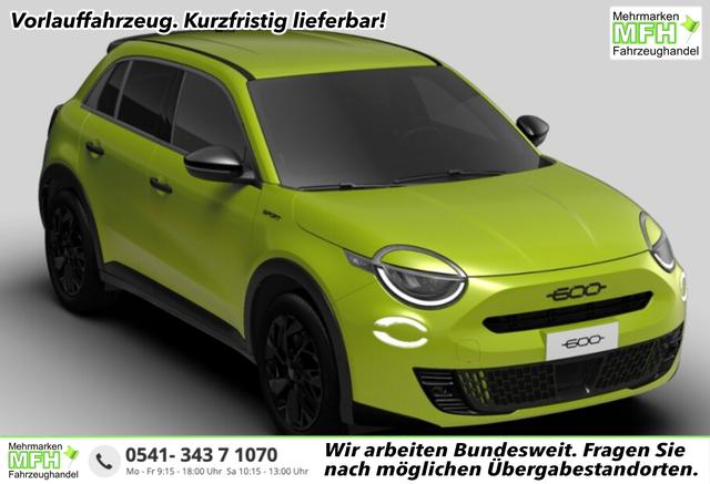Fiat 600 Sport Hybrid Nav SHZ ACC Kam Keyl PDC PrivG 