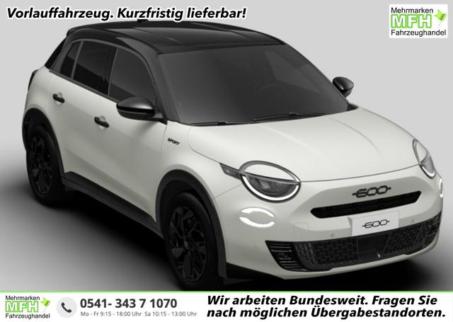 Fiat 600 Sport Hybrid Nav SHZ ACC Kam Keyl PDC PrivG 