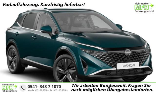 Nissan Qashqai Tekna AT Pano HUD eHk SHZ ACC 19"LM Nav 