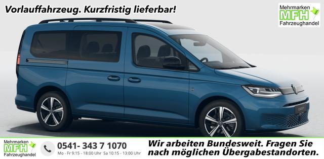 Volkswagen Caddy Maxi Outdoor 4M AHK Pano 17LM 2ZoneAC 4JGa 