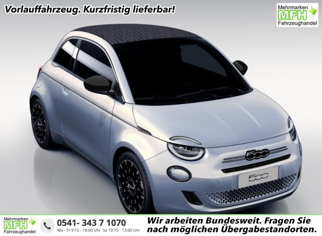 Fiat 500C - 500 Cabrio La Prima Nav Keyl SHZ 17Z Kam LED Car