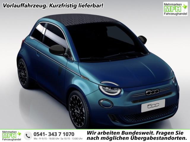 Fiat 500C - 500 Cabrio La Prima Nav Keyl SHZ 17Z Kam LED Car