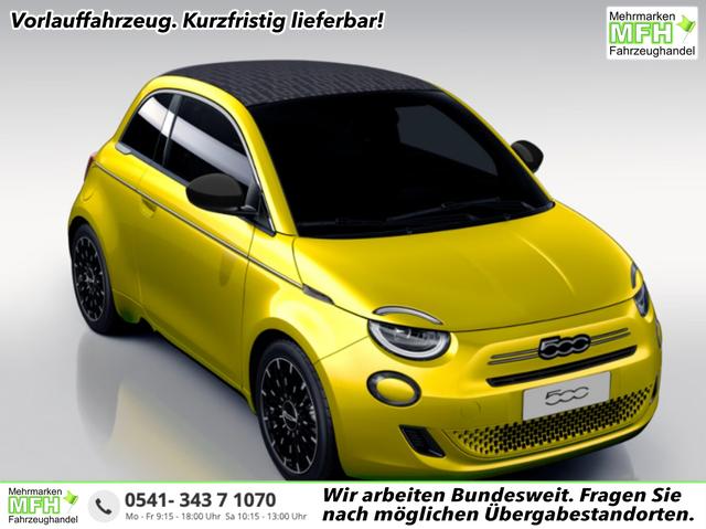 Fiat 500C - 500 Cabrio La Prima Nav Keyl SHZ 17Z Kam LED Car