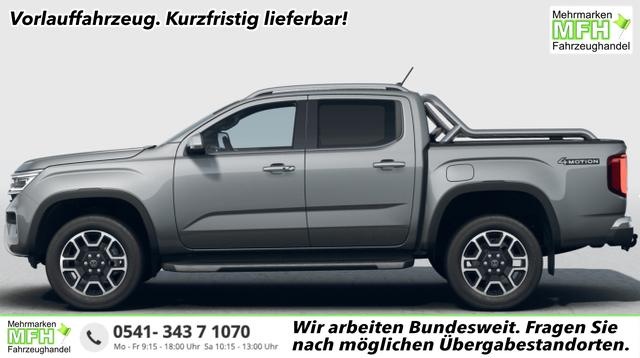 Volkswagen Amarok - Aventura AHK Rollcover Chrom Matrix Leder