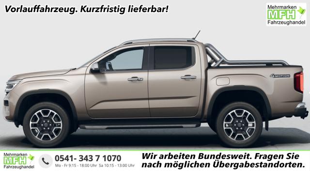 Volkswagen Amarok - Aventura AHK Rollcover Chrom Matrix Leder