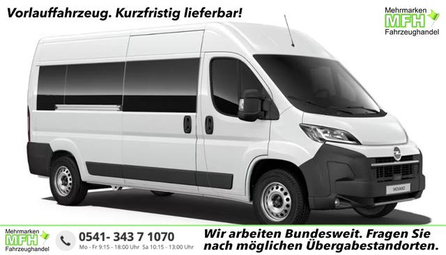 Opel Movano - Vollverglast 35 L3H2 TechnoP AHK LED