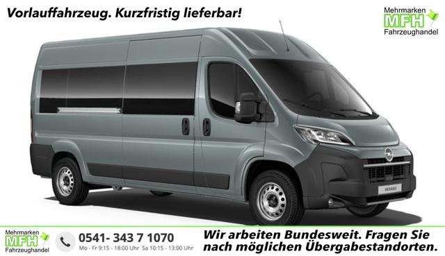 Opel Movano - Vollverglast 35 Aut L3H2 AHK Techno7"P