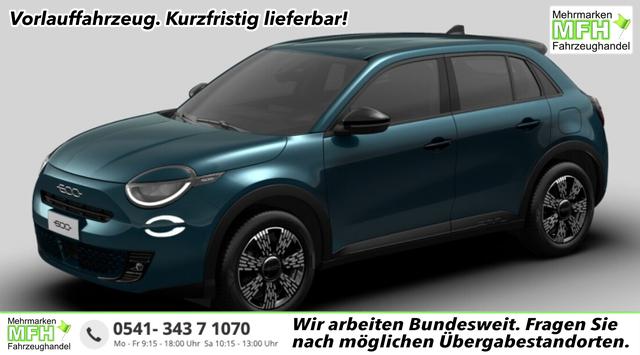 Fiat 600 - Icon Hybrid SHZ Keyl Nav Kam 2xPDC LED DigC CarP