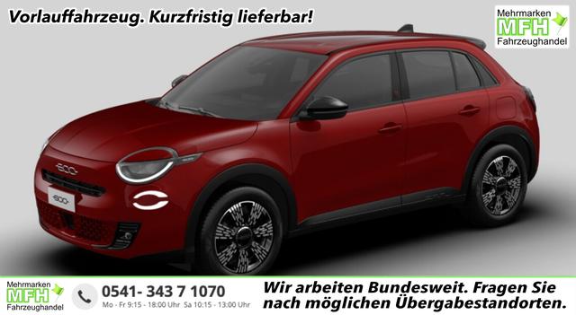 Fiat 600 - Icon Hybrid SHZ Keyl Nav Kam 2xPDC LED DigC CarP