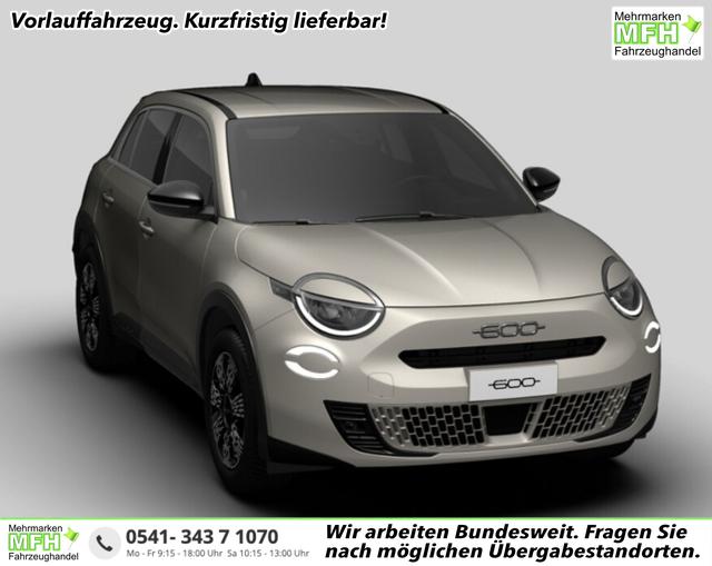 Fiat 600 - Hybrid ICON SHZ Keyl Nav Kam 2xPDC LED CarP