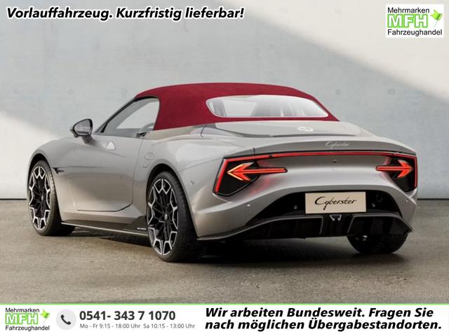 MG Cyberster - Single Motor 77kWh ACC Bose 360Kam LED SHZ TotW 19Z
