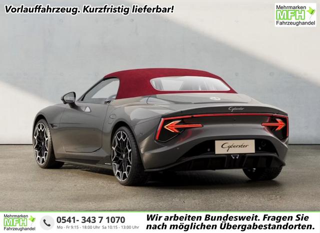 MG Cyberster - Single Motor 77kWh ACC Bose 360Kam LED SHZ TotW 19Z