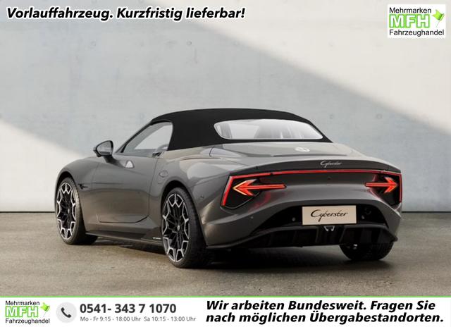 MG Cyberster - Single Motor 77kWh ACC Bose 360Kam LED SHZ TotW 19Z