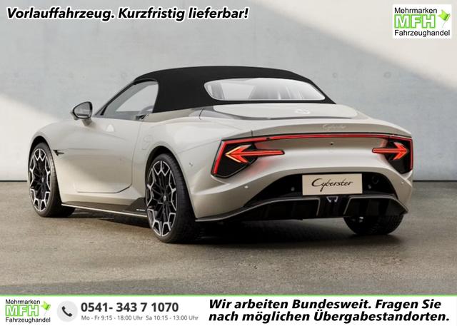 MG Cyberster - Single Motor 77kWh ACC Dinamica Bose 360Kam SHZ 19Z