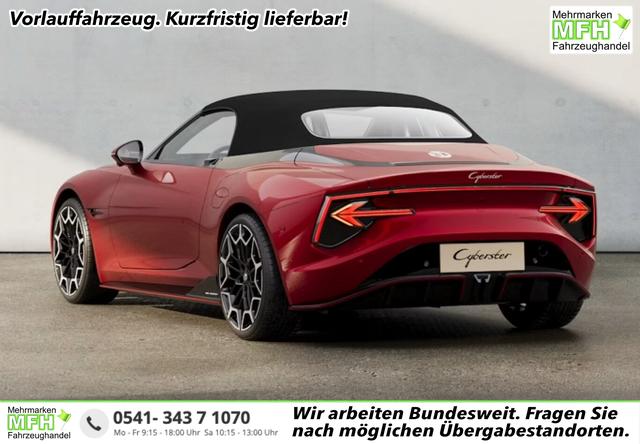 MG Cyberster - Single Motor 77kWh ACC Dinamica Bose 360Kam SHZ 19Z