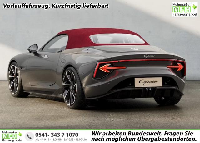 MG Cyberster - XPOWER (Dual Motor) 77kWh AWD ACC Bose 360&deg; SHZ 20Z